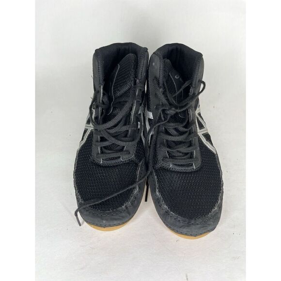 Asics Black Synthetic Lace Up Athletic Wrestling Shoes Women Sz 36EU/5M US - Picture 7 of 11
